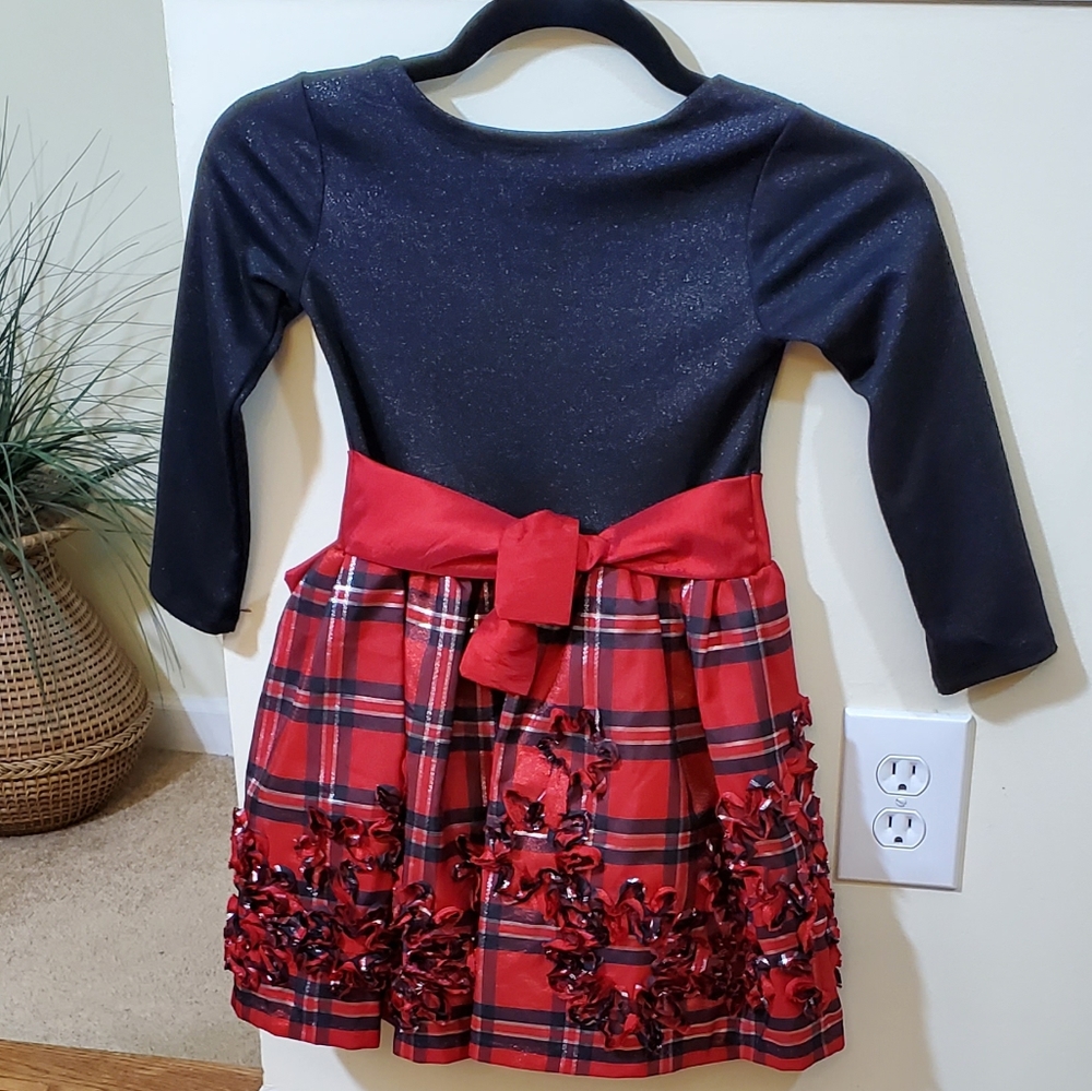Bonnie Jean Metallic Girls Dress - Picture 1 of 6
